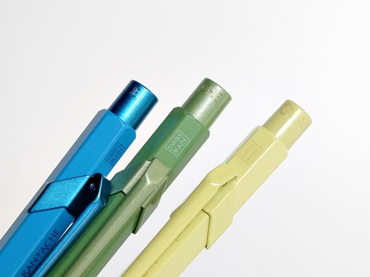 カランダッシュ ボールペン ヘクサゴナル グレンドージュ シルバープレート