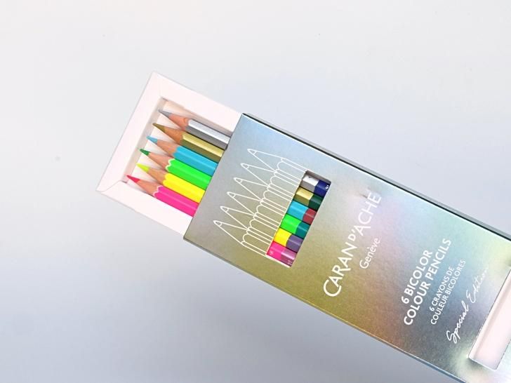 45 CARAN D'ACHE カランダッシュ 80周年限定 カランダッシュ 色鉛筆 80本