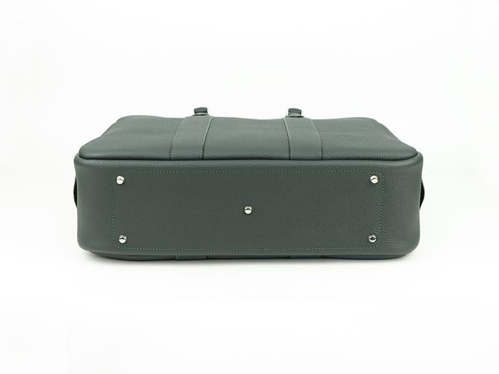 ル・ボナー｜コンフェ・ヴ（ブリーフケース）ダークグリーン - 神戸派商店