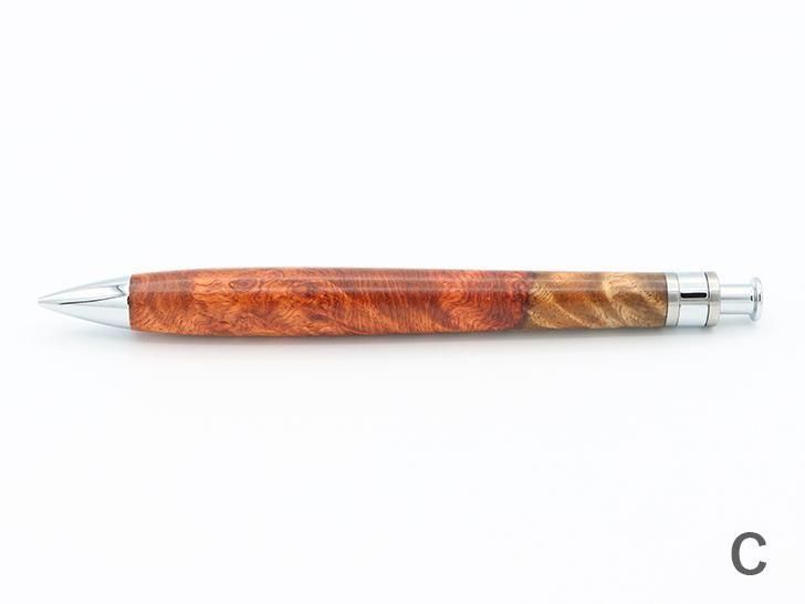 0.5mmペンシル楔｜花梨紅白 - 神戸派商店