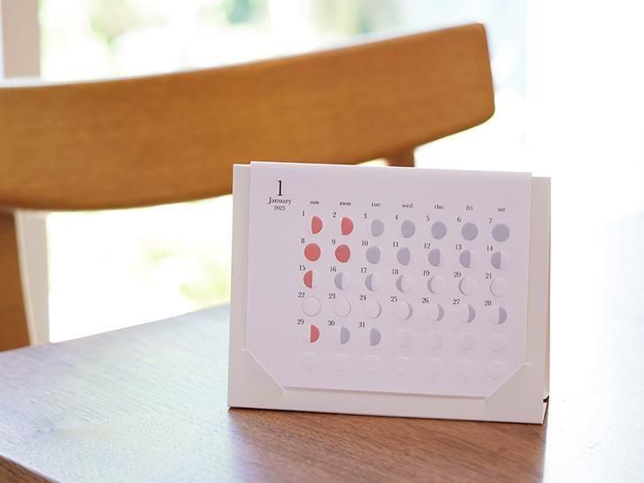 新品未開封　Mana Diagram MOONLIGHT DESIRE 月の満ち欠けカレンダー ミチル mini 2026 - 神戸派商店