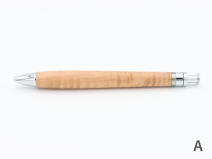 工房楔　ルーチェペン　楓ちぢみ杢　ボールペン 工房 楔 ボールペン ルーチェペン 楓ちぢみ杢 | ペンハウス