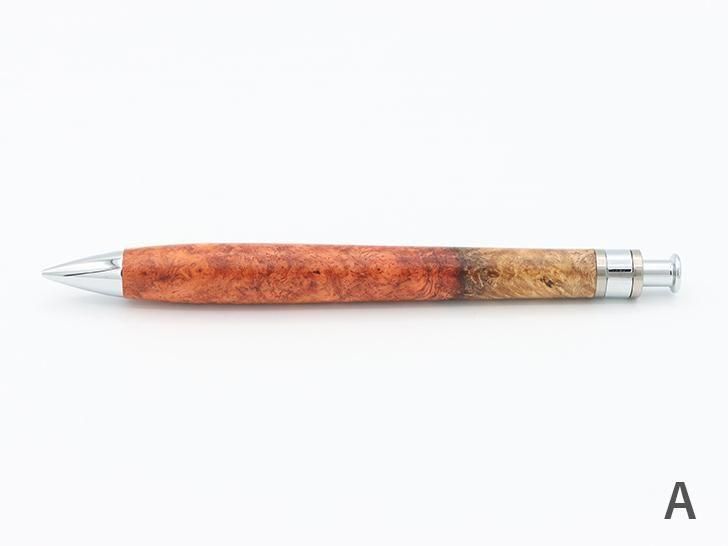 0.5mmペンシル楔｜花梨紅白 - 神戸派商店