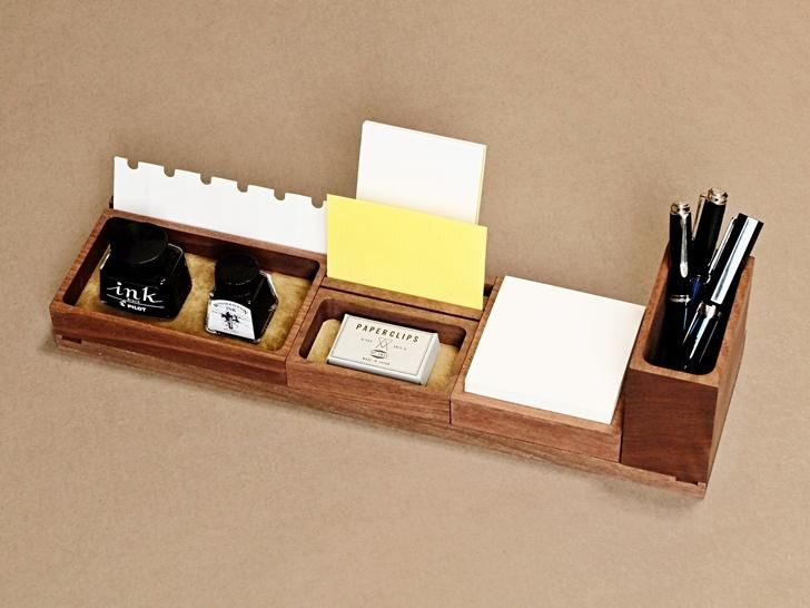 OUDE（ウデ）デスクトップオーガナイザー｜ハーフセット - 神戸派商店