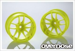 OVERDOSE WORK EMOTION CR Kiwami  激レア新品 OD2933 R-SPEC WORK EMOTION CR Kiwami (蛍光イエロー/OFF+7