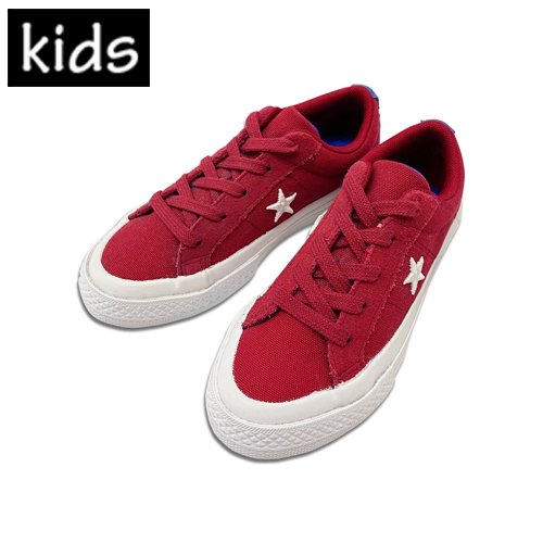 Kids Converse One Star Ox Boys Preschool Red Afterbase Official Web Site