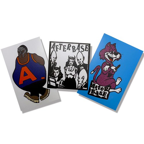 afterbase x PUTS Special Collaboration ステッカーパック STICKER PACK