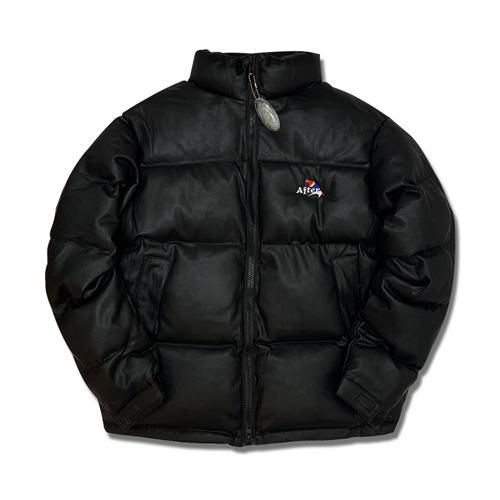 [BIRD PLEASURE] PU쥶󥸥㥱å PU LEATHER DOWN JACKET