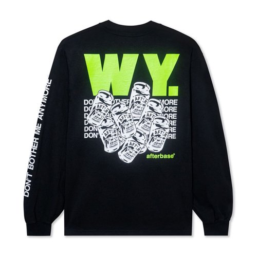 AFTERBASE X WASTED YOUTH WY AFTERBASE L/S TEE - Black Dots