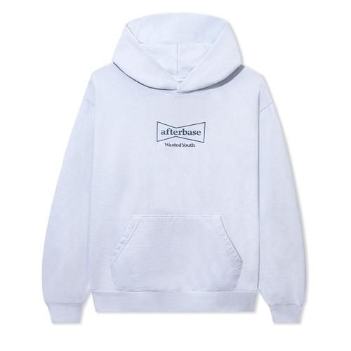 AFTERBASE X WASTED YOUTH HOODIE BLUE - afterbase OFFICIAL WEB SITE