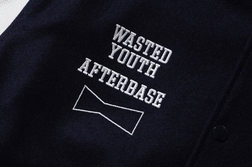 AFTERBASE X WASTED YOUTH VARSITY JACKET - afterbase OFFICIAL WEB SITE