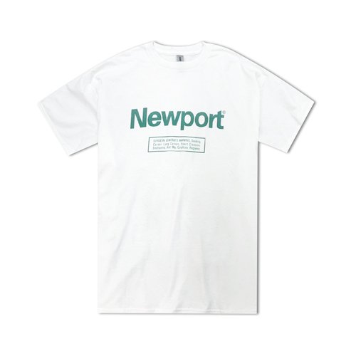 <img class='new_mark_img1' src='https://img.shop-pro.jp/img/new/icons23.gif' style='border:none;display:inline;margin:0px;padding:0px;width:auto;' />Newport CIGARETTES / AESTHETIC WARNING LABEL CLASSIC T-SH