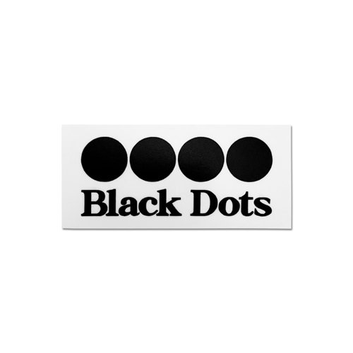 Black Dots ステッカー STICKER