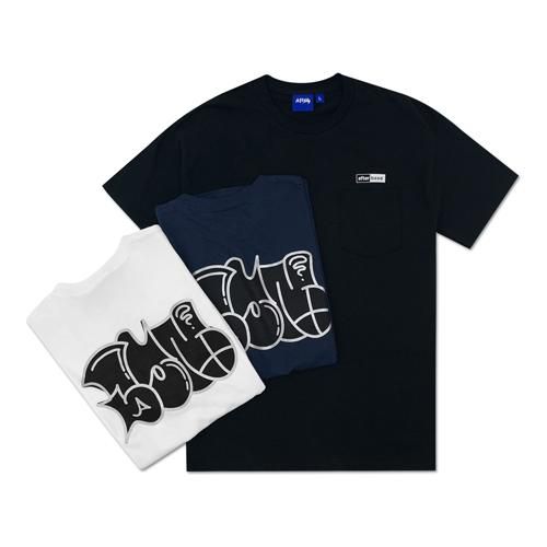 afterbase® × Back side nuts ポケットティーシャツ POCKET T-SH