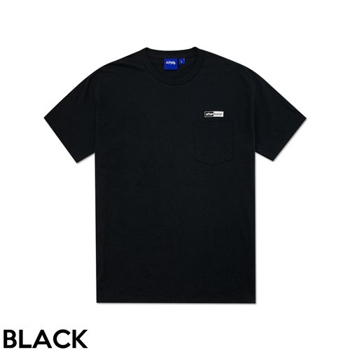 afterbase® × Back side nuts ポケットティーシャツ POCKET T-SH - Black Dots