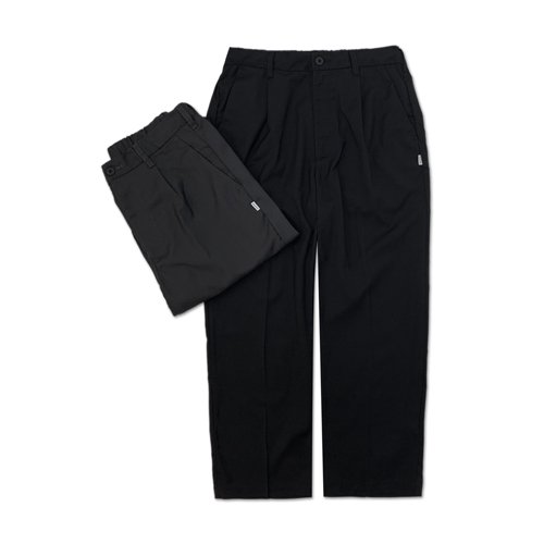 afterbase® スラックスパンツ SLACKS PANTS - Black Dots