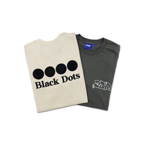 Black Dots × SAND ティーシャツ T-SH