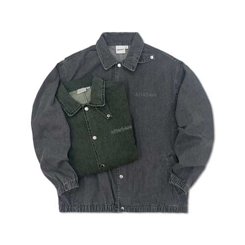 afterbase® デニムジャケット DENIM JACKET - Black Dots