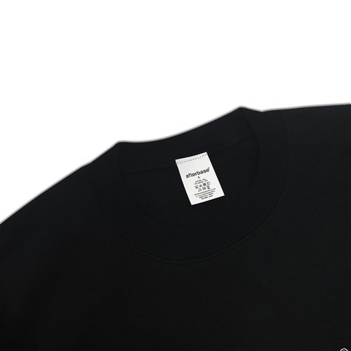 afterbase® LOGO クルーネック CREWNECK - Black Dots