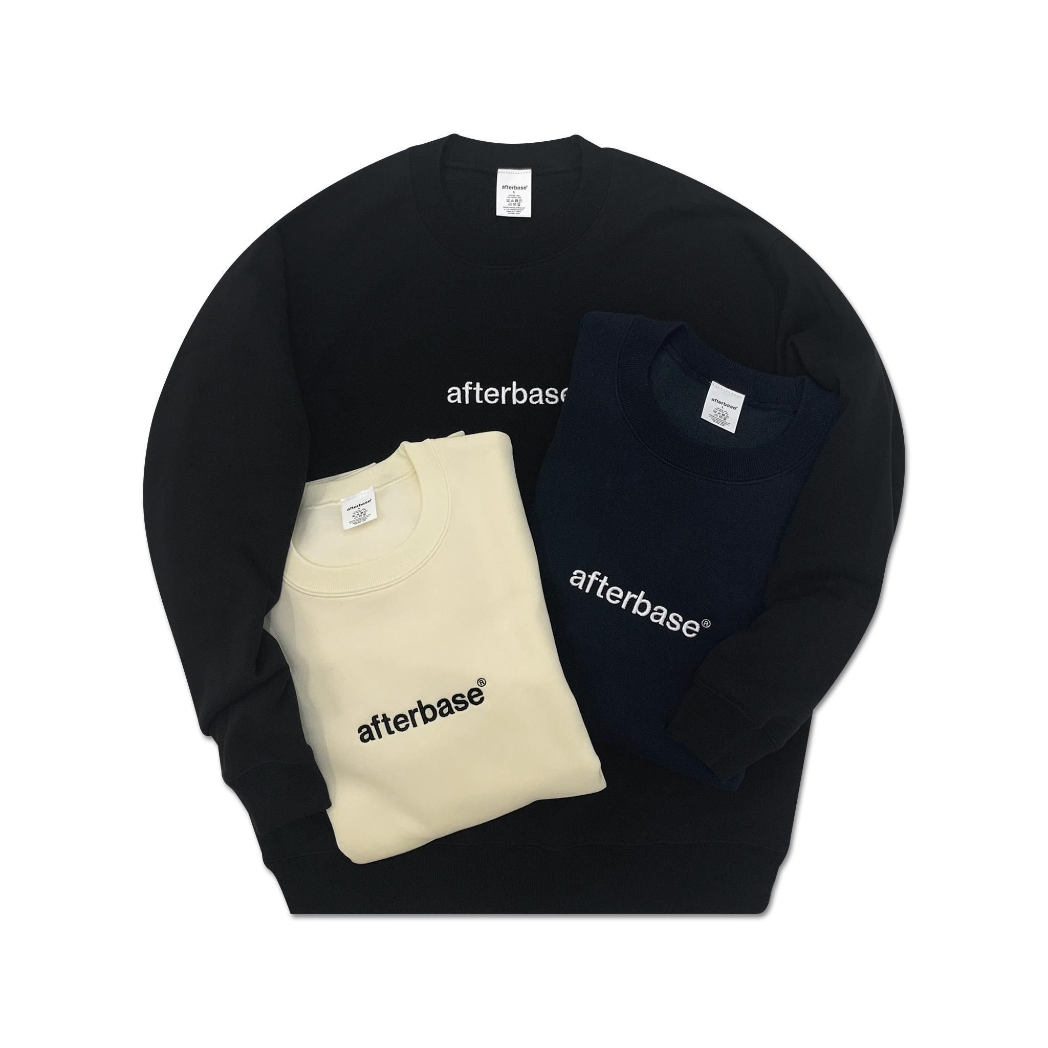 afterbase® LOGO クルーネック CREWNECK