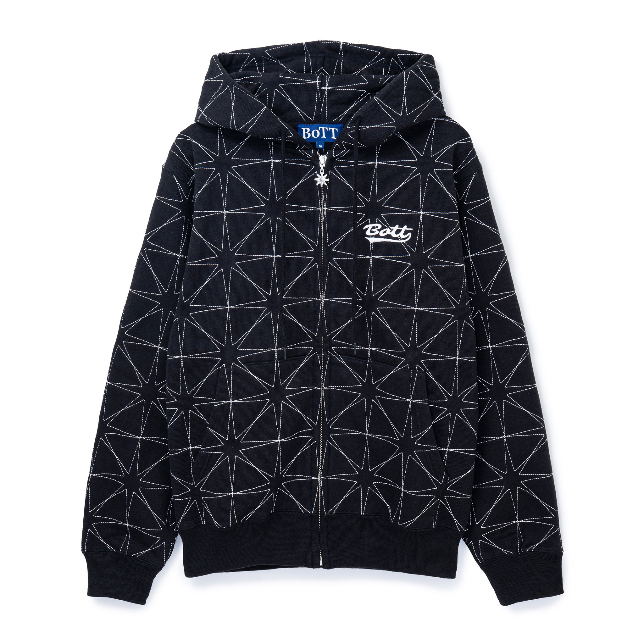 <img class='new_mark_img1' src='https://img.shop-pro.jp/img/new/icons5.gif' style='border:none;display:inline;margin:0px;padding:0px;width:auto;' />Sparkle Stitch Zip Hoodie