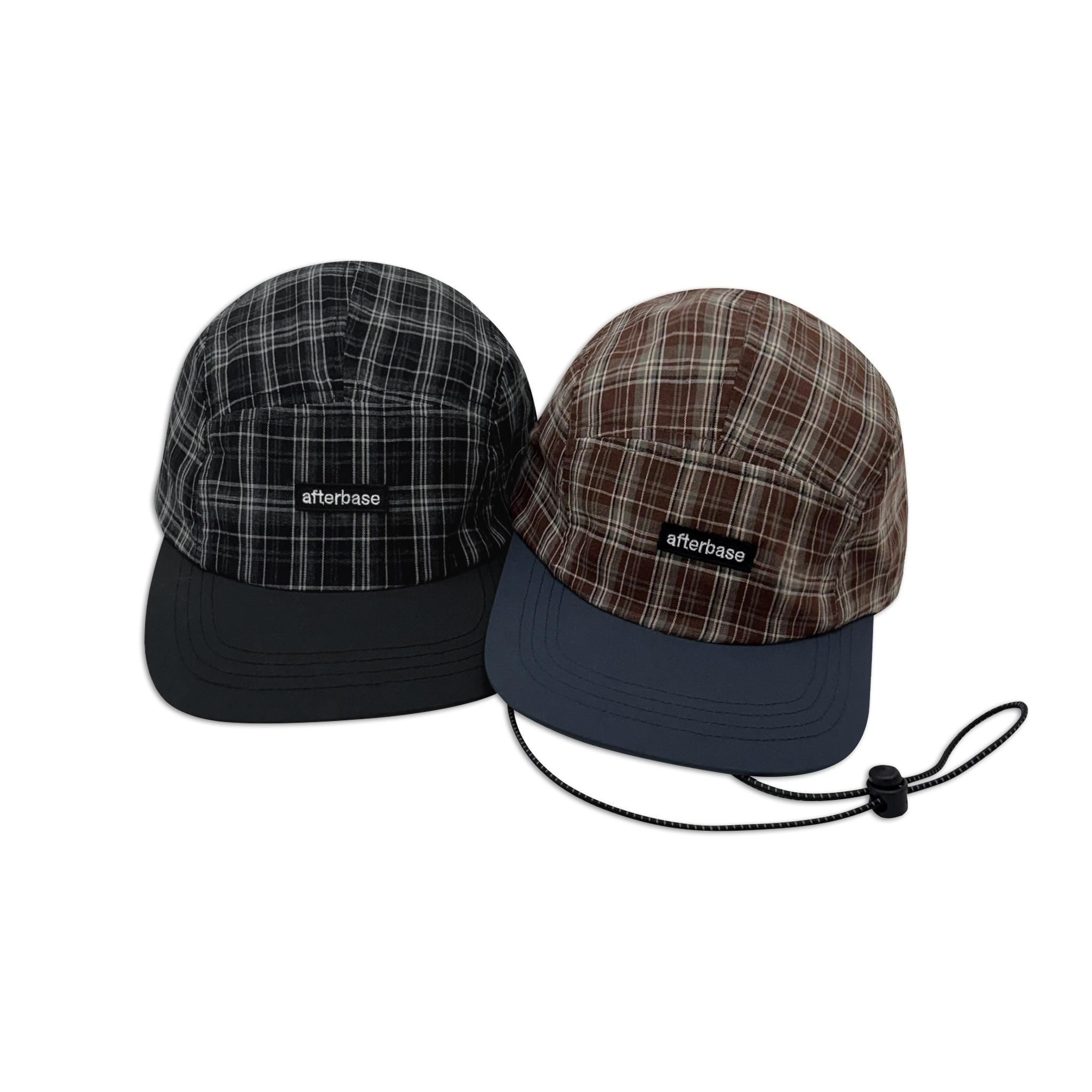 <img class='new_mark_img1' src='https://img.shop-pro.jp/img/new/icons5.gif' style='border:none;display:inline;margin:0px;padding:0px;width:auto;' />afterbase®︎ BOX 2 TONE CHECK CAP