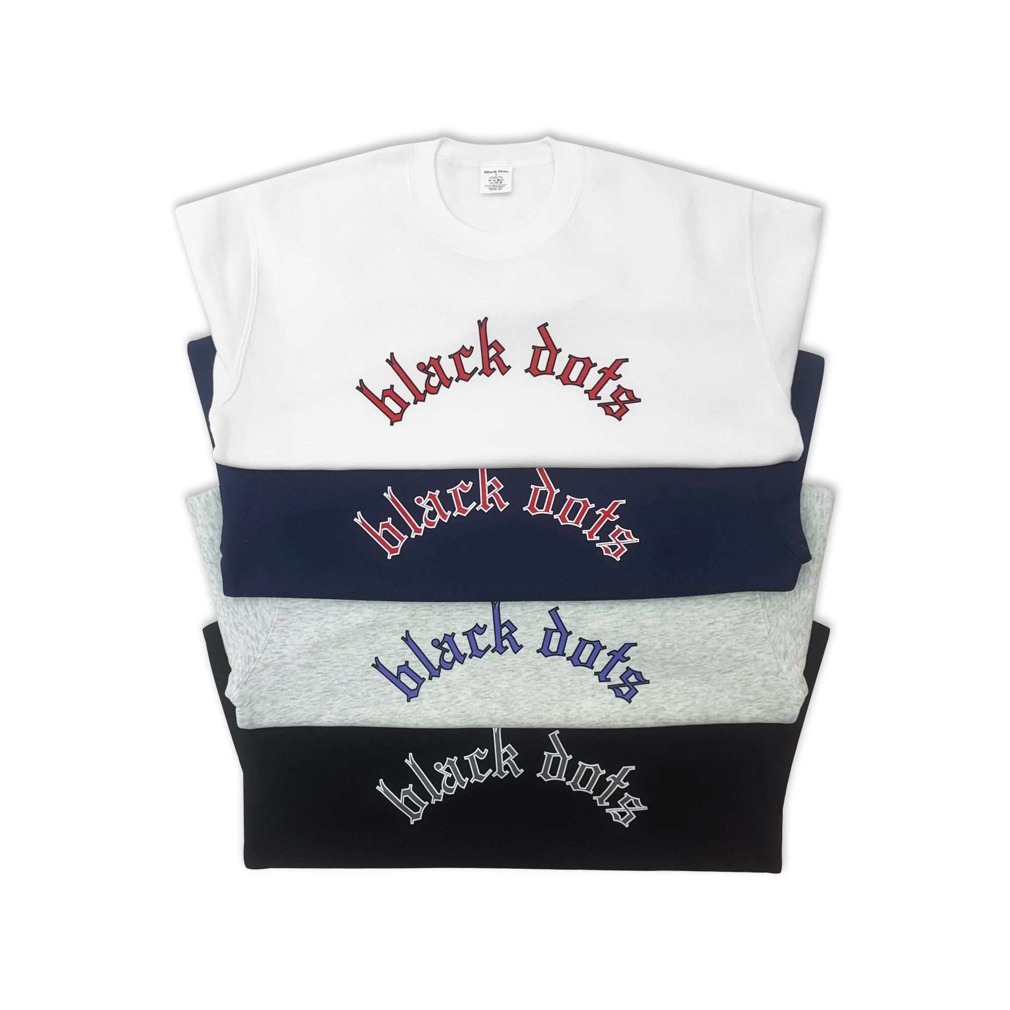 <img class='new_mark_img1' src='https://img.shop-pro.jp/img/new/icons5.gif' style='border:none;display:inline;margin:0px;padding:0px;width:auto;' />Black Dots [CLASSIC] CREWNECK