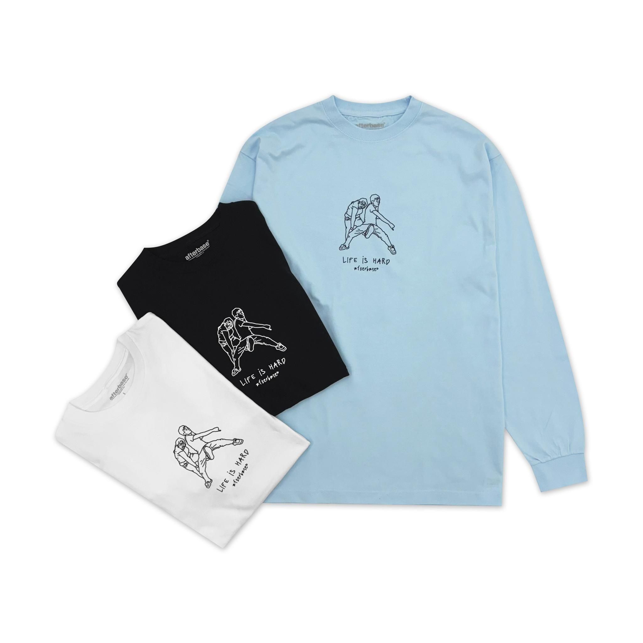 <img class='new_mark_img1' src='https://img.shop-pro.jp/img/new/icons5.gif' style='border:none;display:inline;margin:0px;padding:0px;width:auto;' />afterbase®︎ [HARD] LONGSLEEVE TEE