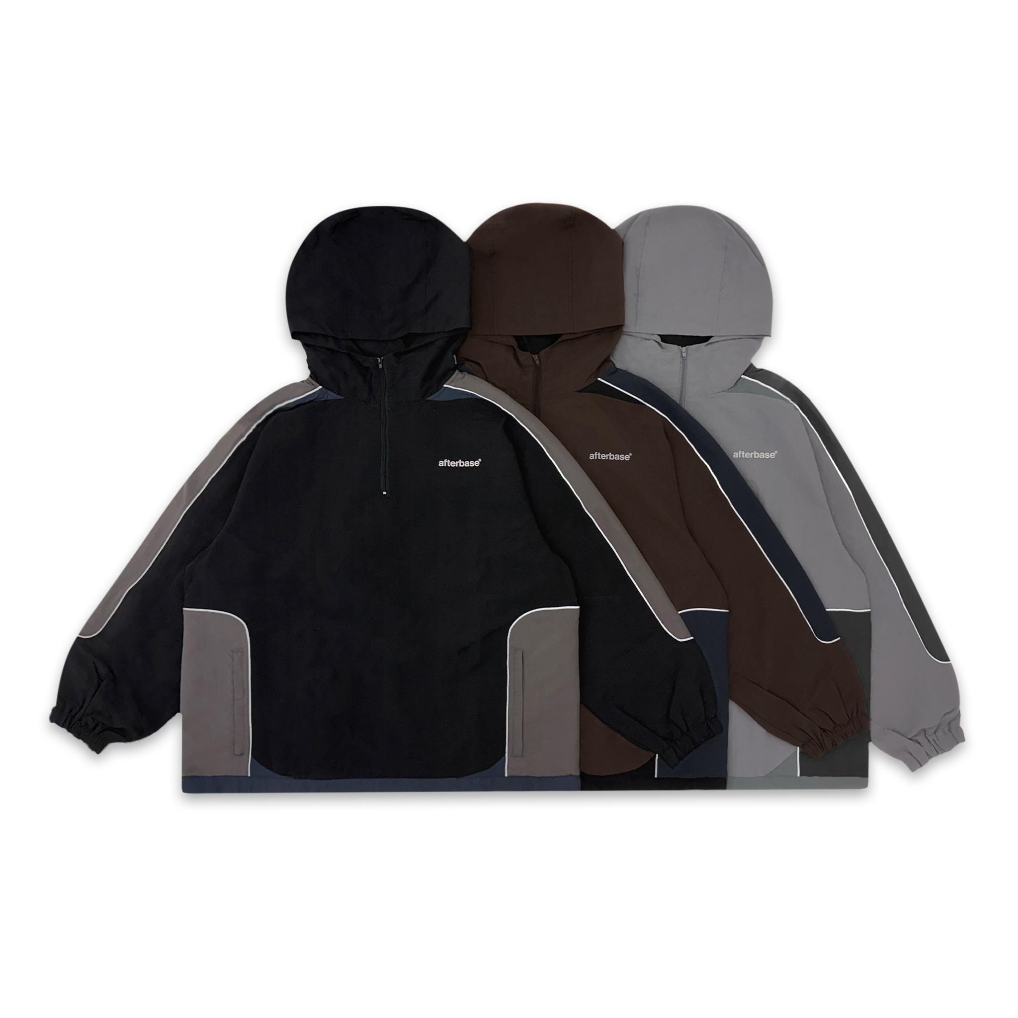 <img class='new_mark_img1' src='https://img.shop-pro.jp/img/new/icons5.gif' style='border:none;display:inline;margin:0px;padding:0px;width:auto;' />afterbase®︎ REFLECTIVE ANORAK JACKET
