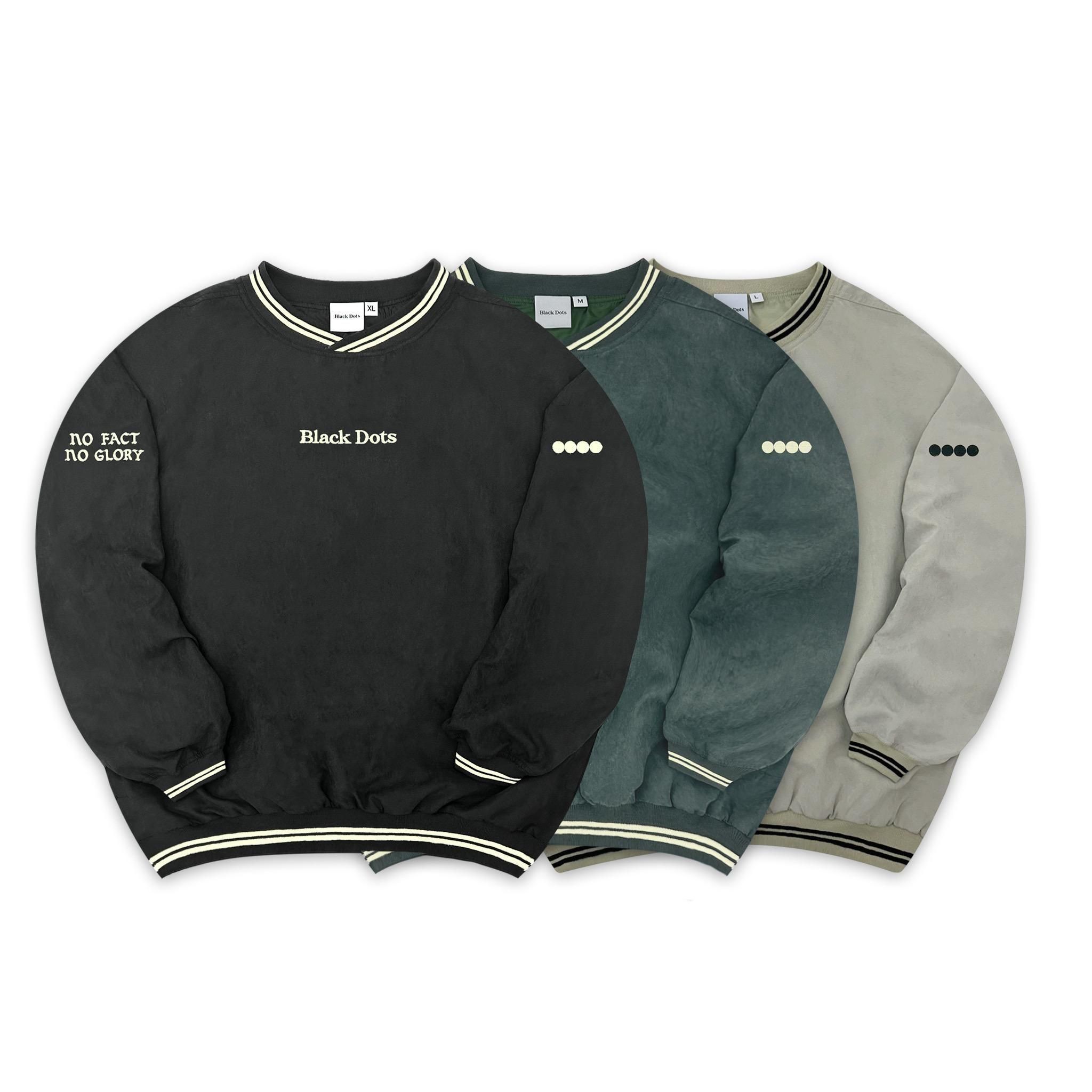 <img class='new_mark_img1' src='https://img.shop-pro.jp/img/new/icons5.gif' style='border:none;display:inline;margin:0px;padding:0px;width:auto;' />Black Dots [NO GLORY] PULLOVER TOPS