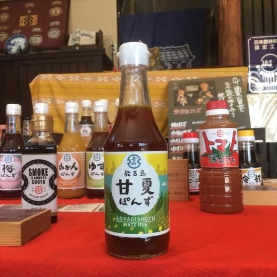 能古島 -甘夏ぽんず 300ml - 青柳醤油│創業大正5年 博多の味