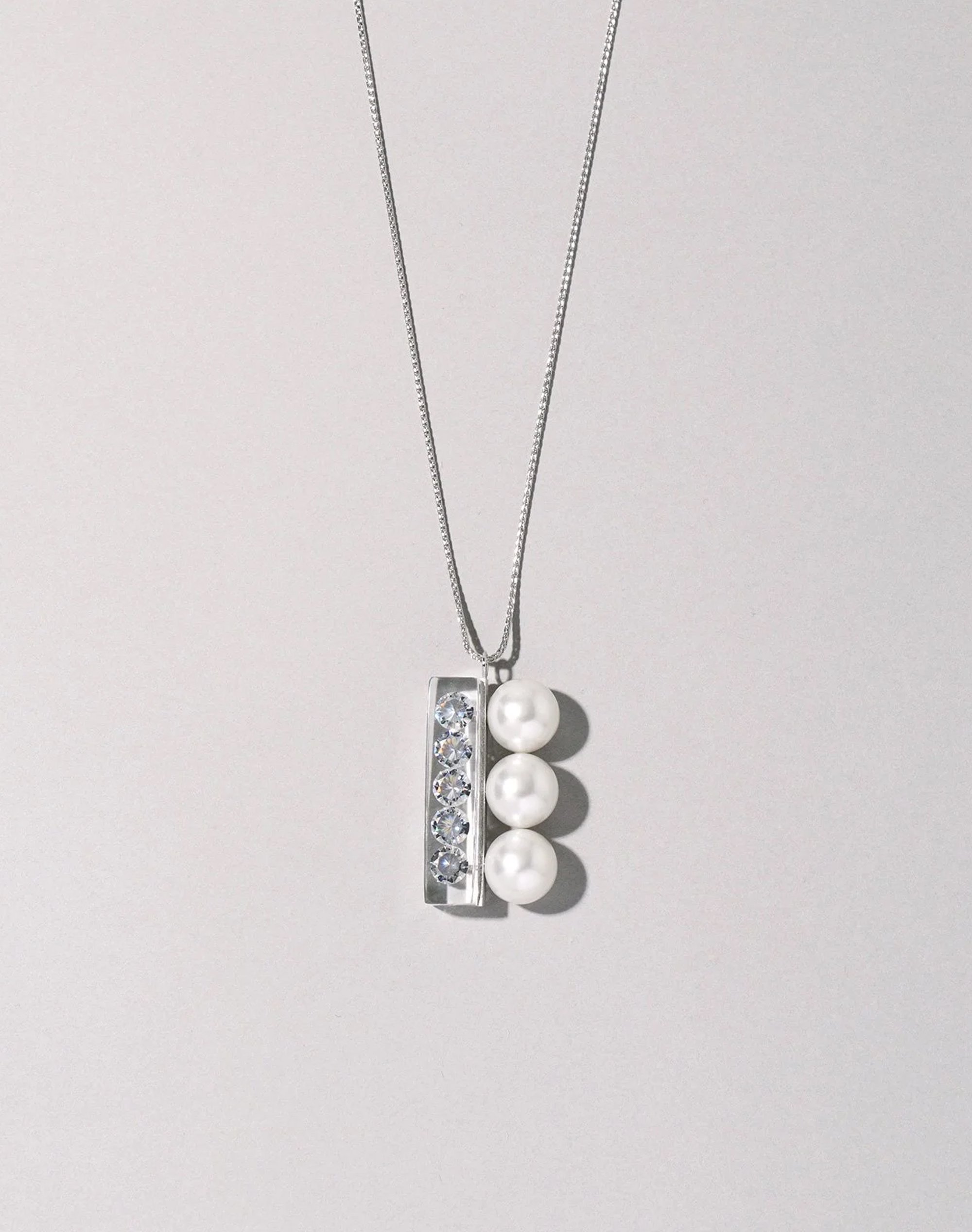 Timeless Silver Plus Necklace 3 _ S size