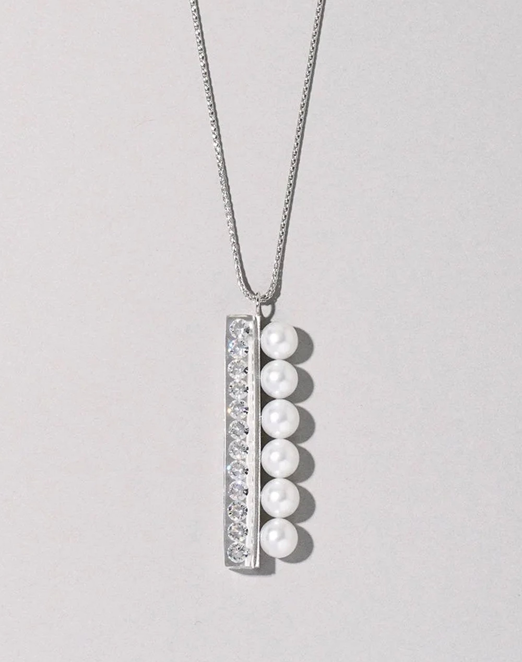 Timeless Silver Plus Necklace 4 _ S size