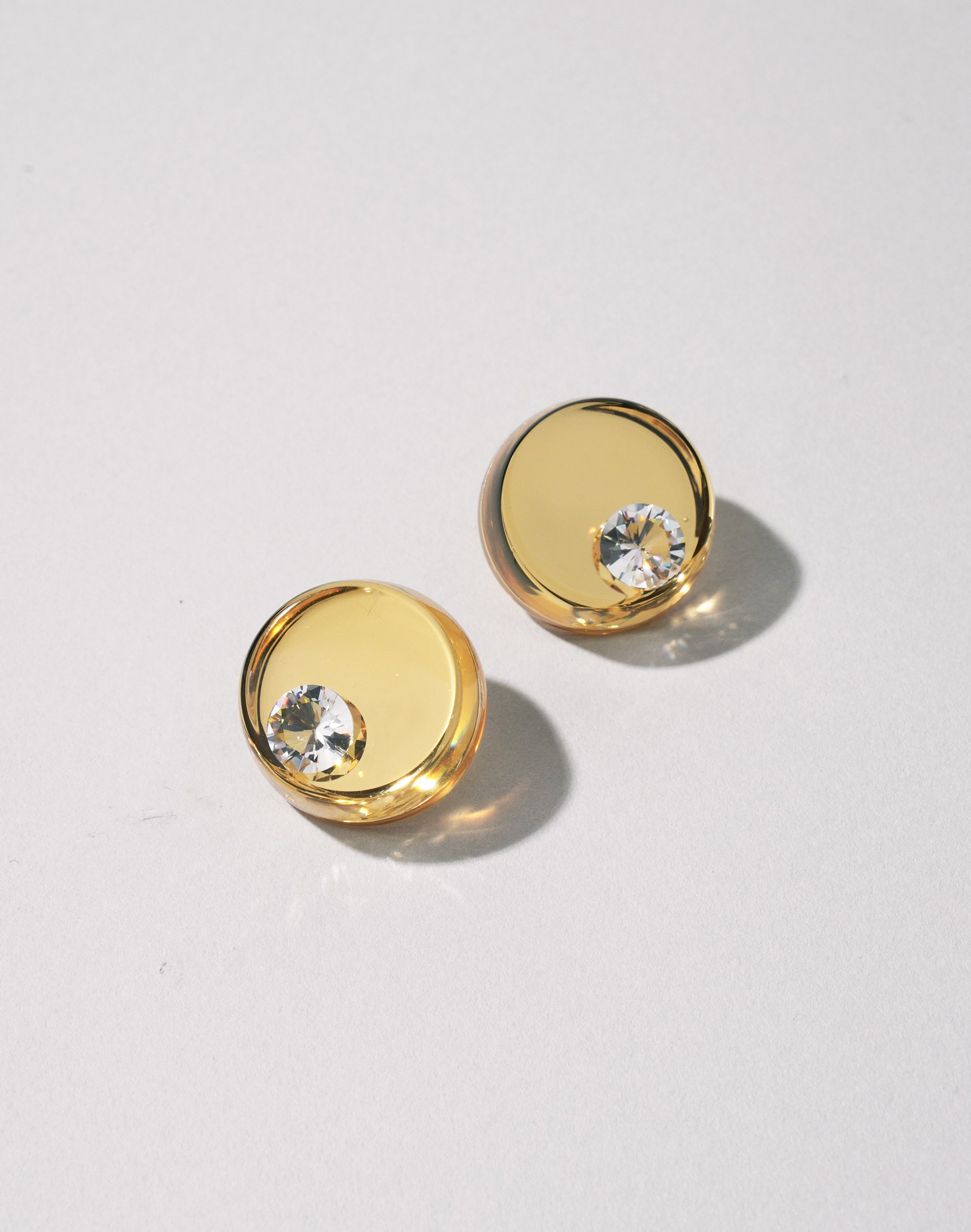 Glam Earring 3 Msize gold - JUTIQU | ジュティク ONLINE SHOP