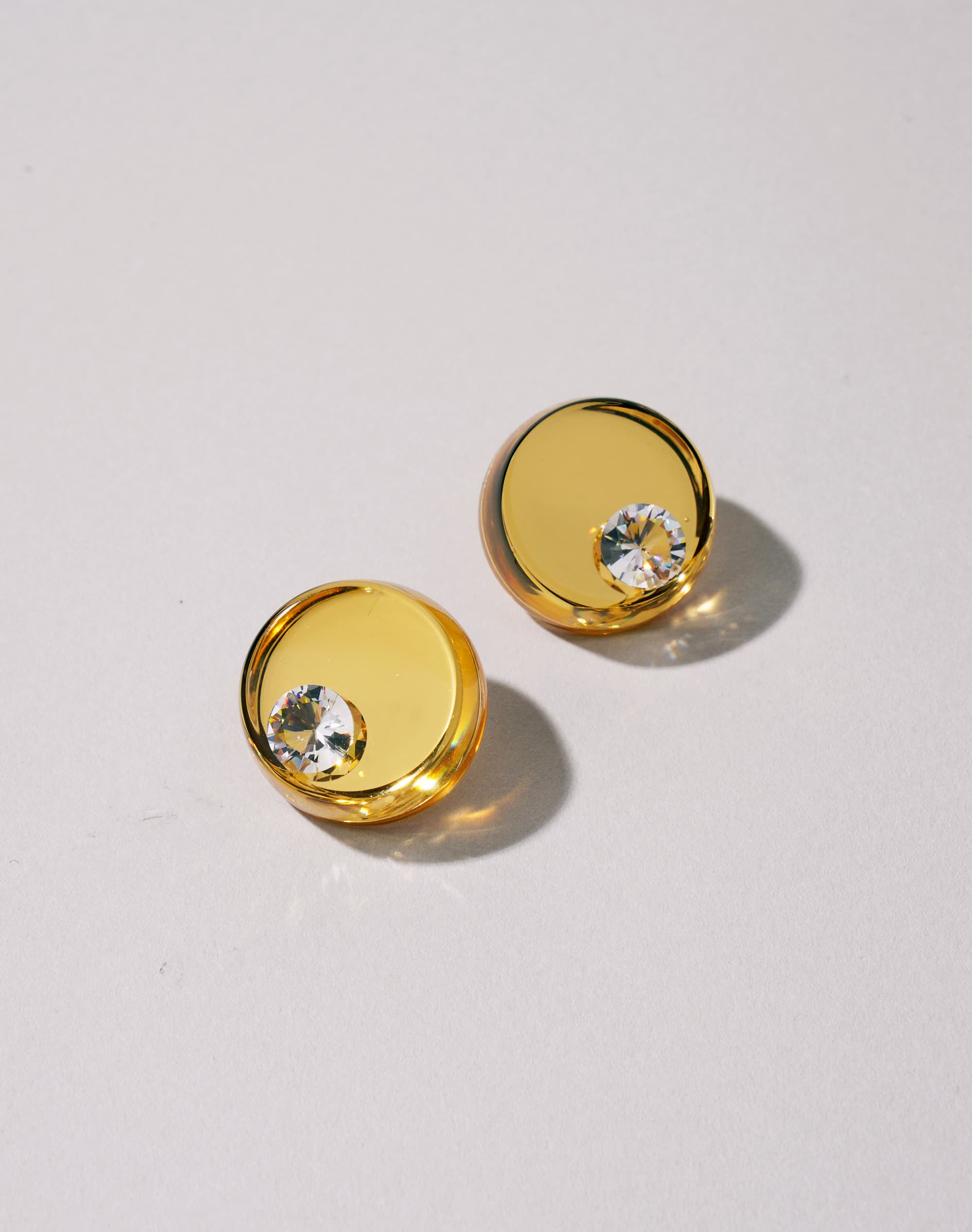 Glam Earring 3 Msize gold