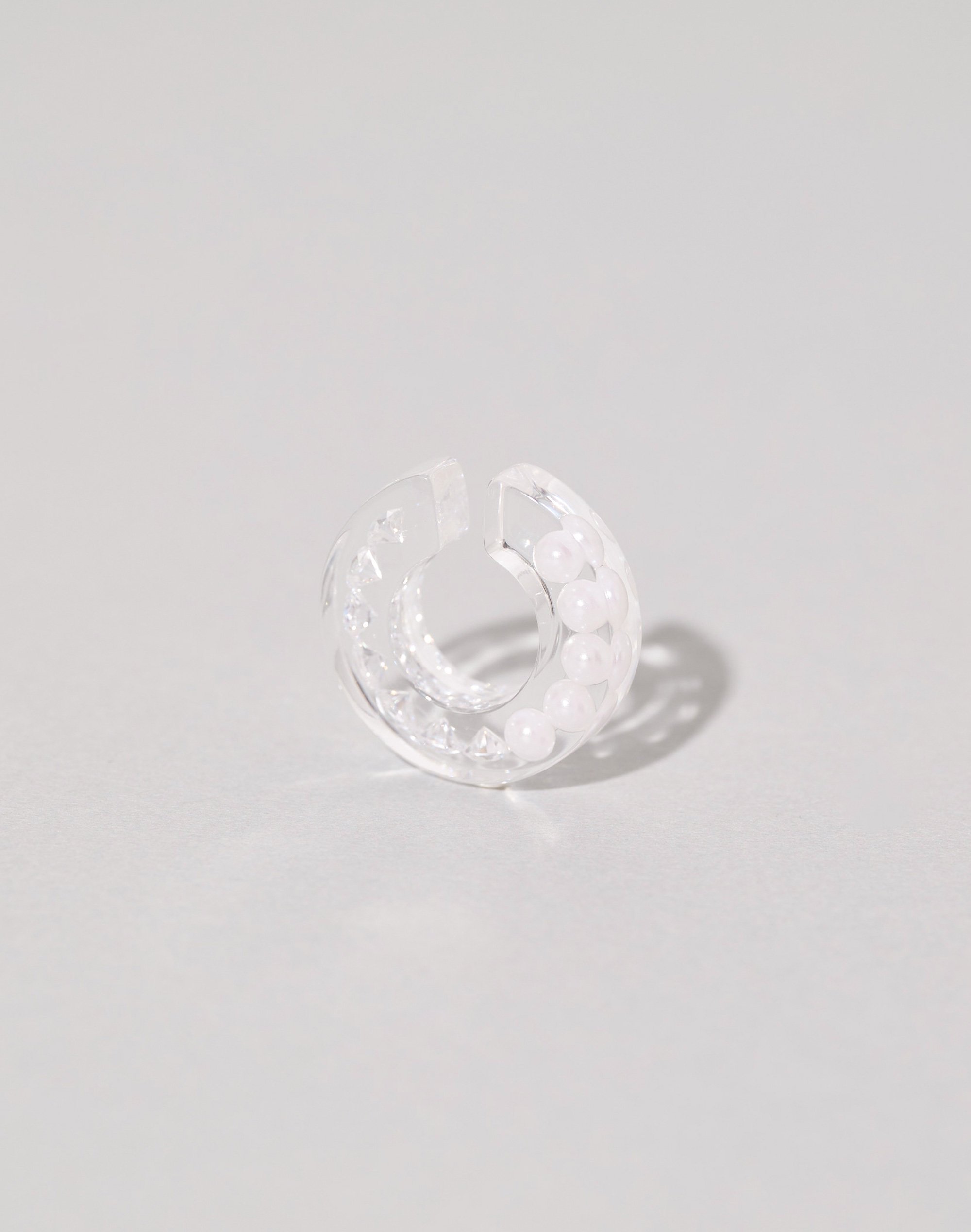 Luxe Earcuff 1 _ white