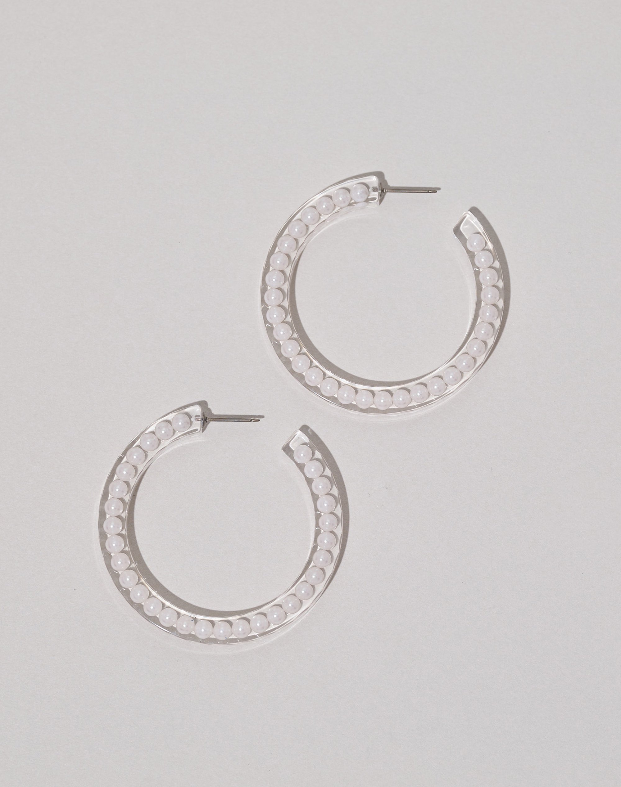 Essence Earring 1 _ XL size _ white