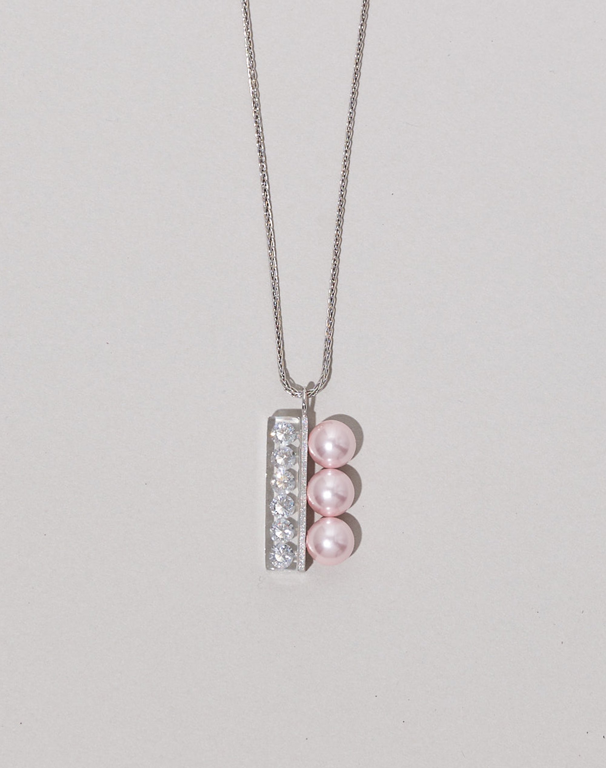 Timeless Silver Plus Necklace 3 _ S size _ sakura