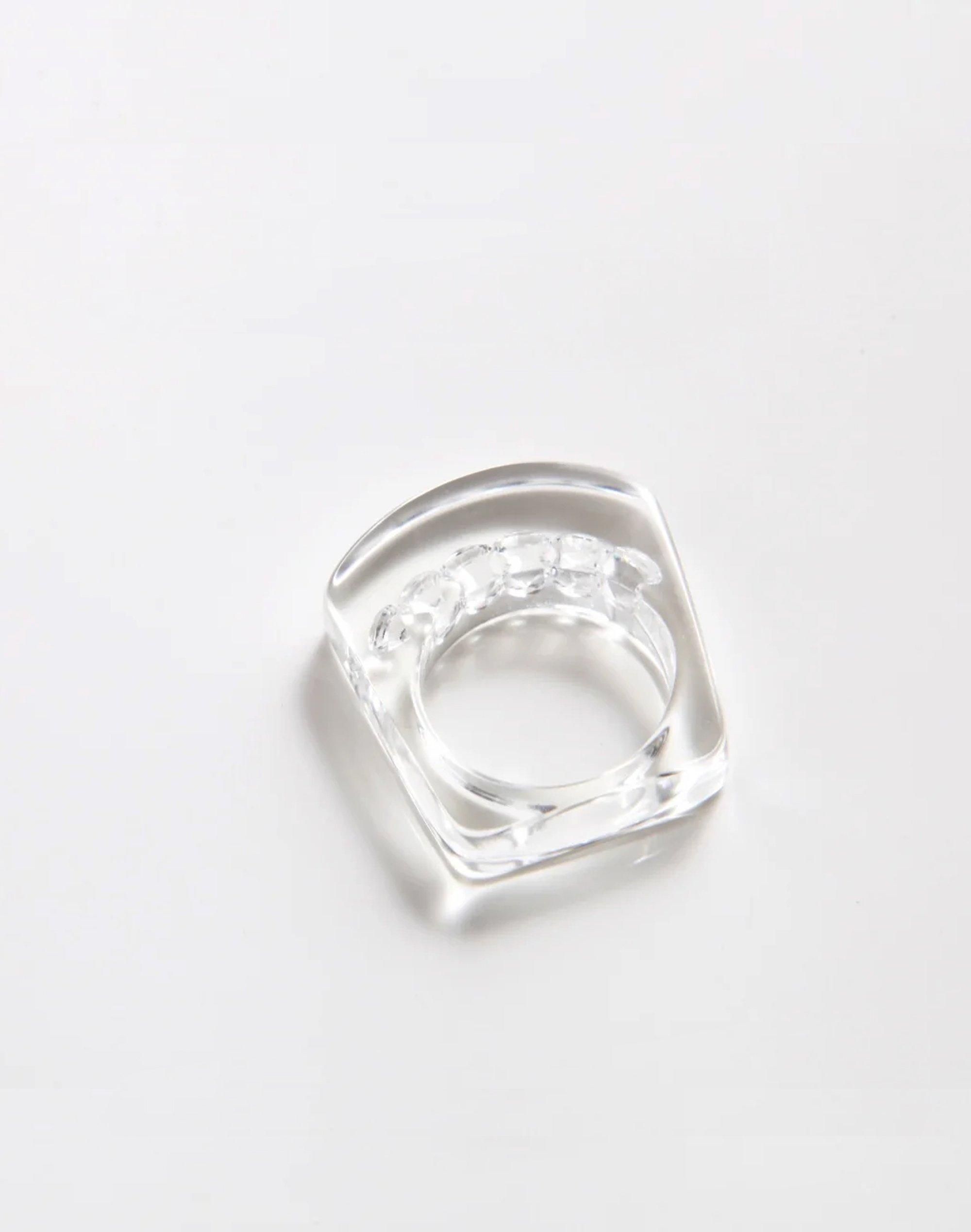 JUTIQU ジュティク Essence Earring 1 _ XL size _ white - JUTIQU | ジュティク