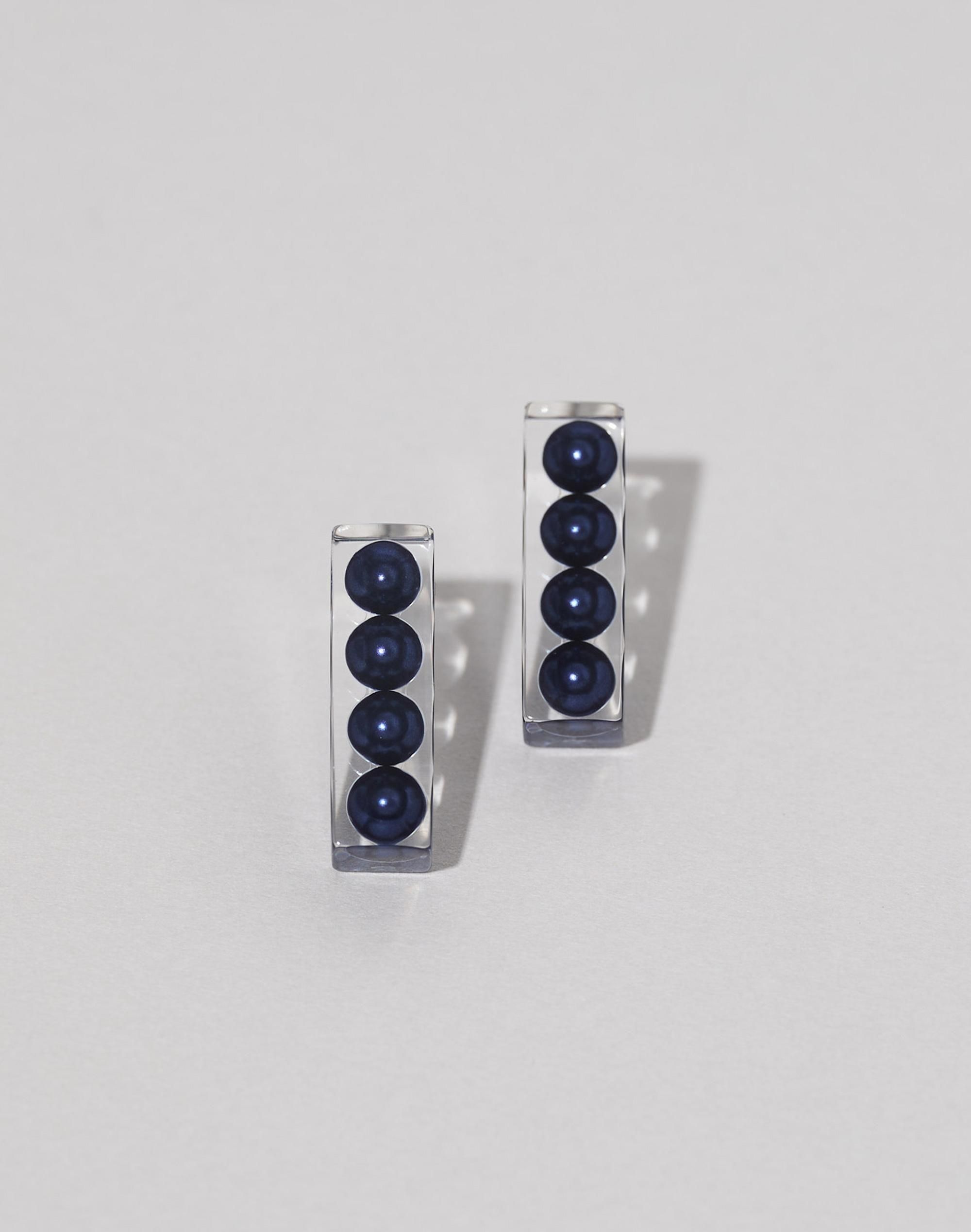 Essence Earring 7 _ S size _ navy