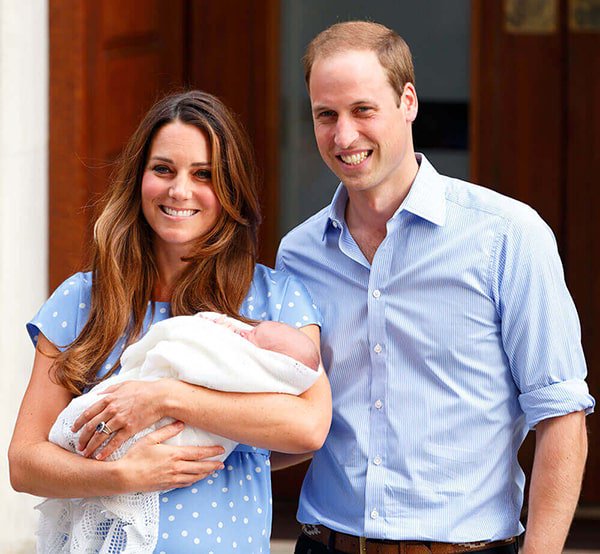 2013年7月23日 第一子「ジョージ王子」ーメリノウールショール