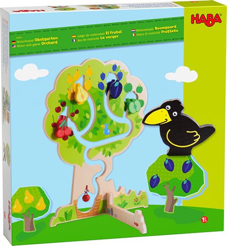 木のおもちゃ 積木 ドイツ 知育 HABA ハバ ロールバーン・果樹園 HA303821-