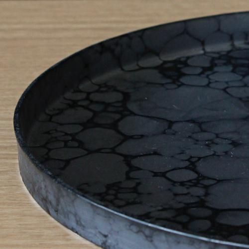 志野泡黒吹 シャーレ 18.5cm - 有田焼窯元 やま平窯 公式オンライン