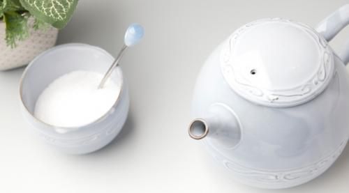 フランスリモージュ窯aluminite ポット（茶漉し付き） フランスリモージュ窯aluminite ポット（茶漉し付き） キッチン