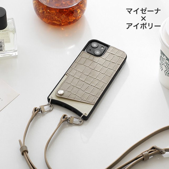 クロコダイルレザー iphoneケース X,XS用