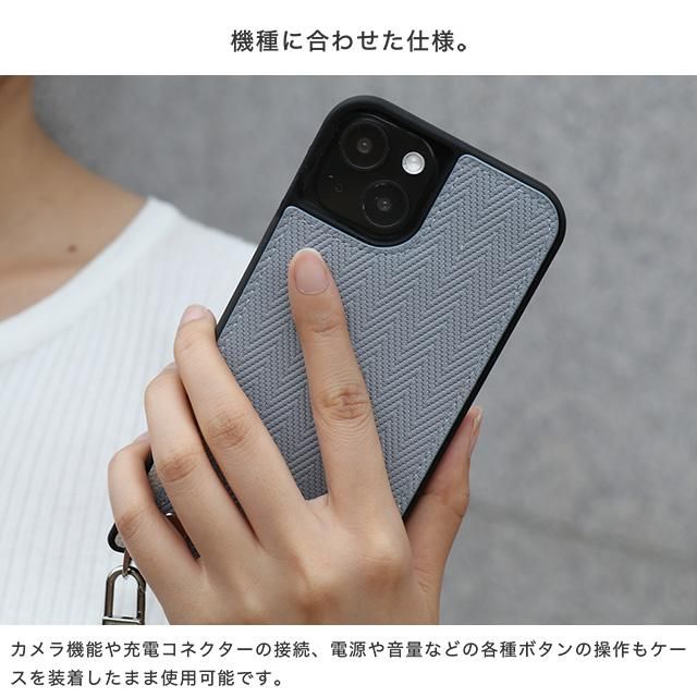 ★フィン。【スマホショルダー／ペンケース】tambourine チャコール リンネル2025年12月号「ムーミン」の豪華付録「ジップポケット付き