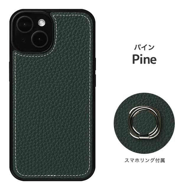 シュリンクレザースマホリング付きハードケース - スマホカバーの通販