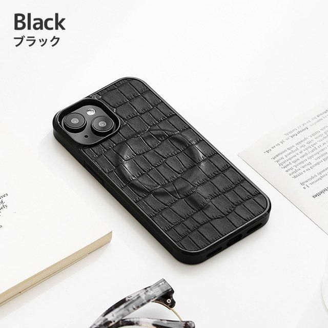 MagSafe対応栃木レザークロコダイルハードケース - スマホカバーの通販