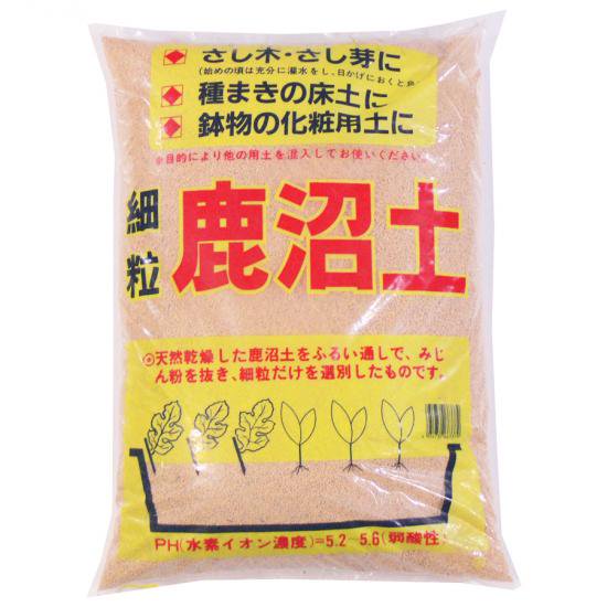 鹿沼土　細粒　18L - 培養土、用土、腐葉土、肥料、園芸資材｜あかぎ園芸