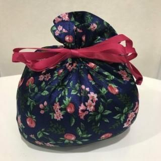プレゼントにも♪<br>携帯パジャマ<br>ベリー<br>ネイビー&ピンク